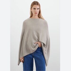 Vince Cashmere Boat-Neck Poncho